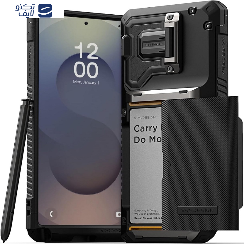کاور وی آر اس دیزاین مدل Glide DuoGuard مناسب برای گوشی موبایل سامسونگ Galaxy S25 ULTRA کاور وی آر اس دیزاین مدل Glide DuoGuard مناسب برای گوشی موبایل سامسونگ Galaxy S25 ULTRA