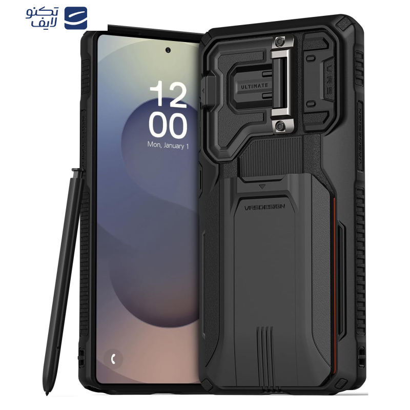 کاور وی آر اس مدل D-Wallet Origin Fit مناسب برای گوشی موبایل سامسونگ Galaxy S25 Ultra کاور وی آر اس مدل D-Wallet Origin Fit مناسب برای گوشی موبایل سامسونگ Galaxy S25 Ultra