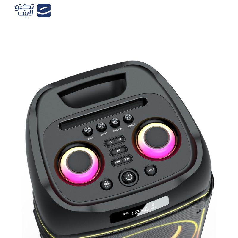 اسپیکر بلوتوثی قابل حمل کربی مدل CR-21001 اسپیکر بلوتوثی قابل حمل کربی مدل CR-21001