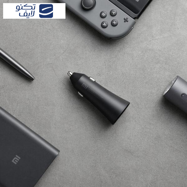 شارژر فندکی شیائومی مدل Mi 37w dual-port car charger شارژر فندکی شیائومی مدل Mi 37w dual-port car charger