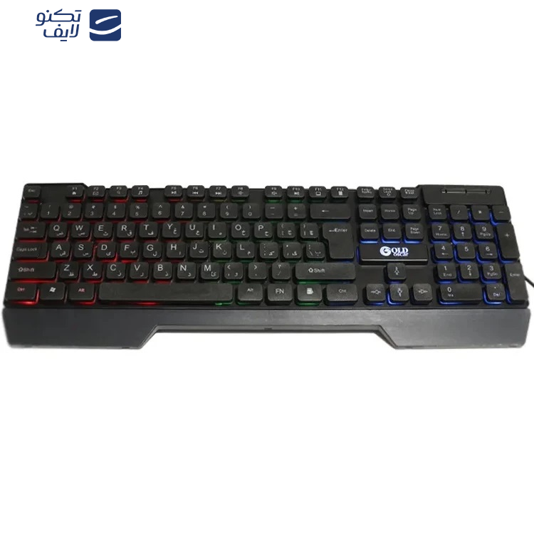 کیبورد مخصوص بازی گلد اسکار مدل KB 7275 کیبورد مخصوص بازی گلد اسکار مدل KB 7275