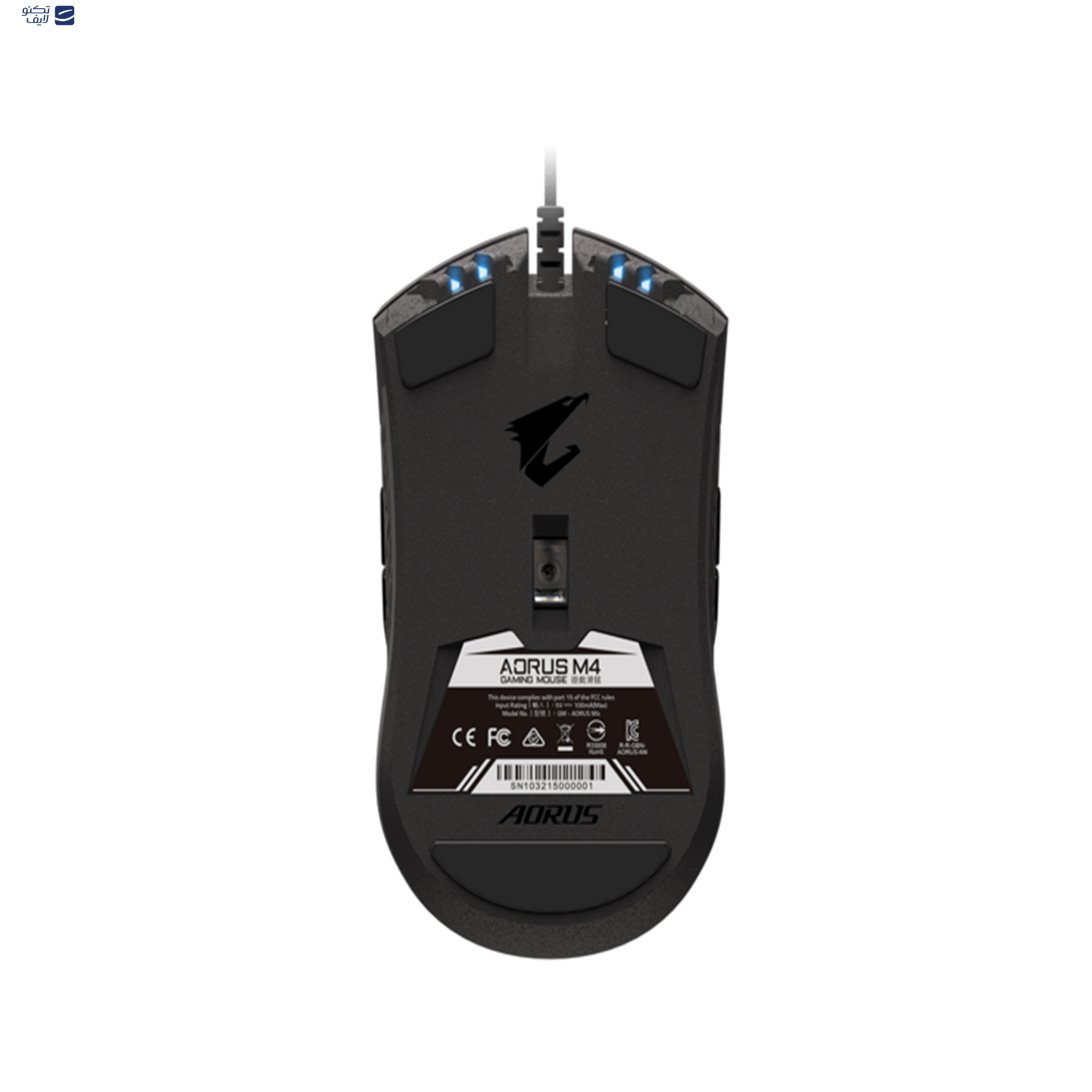 ماوس گیگابایت آروس مدل M4 RGB ماوس گیگابایت آروس مدل M4 RGB