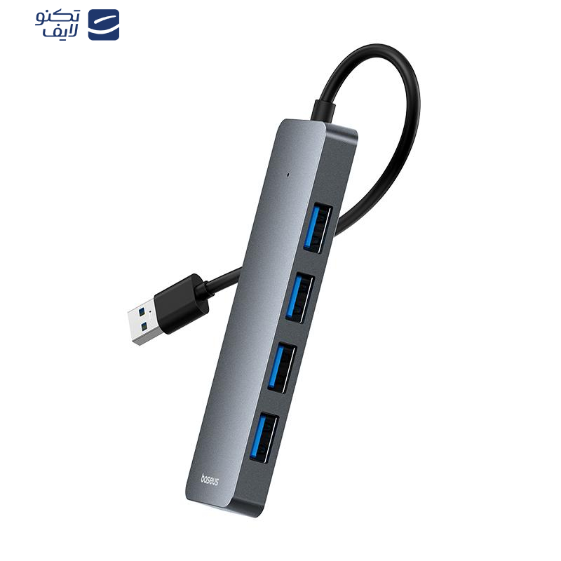 هابUSB4.0 چهار پورت بیسوس مدل B0005280B811-00 هابUSB4.0 چهار پورت بیسوس مدل B0005280B811-00