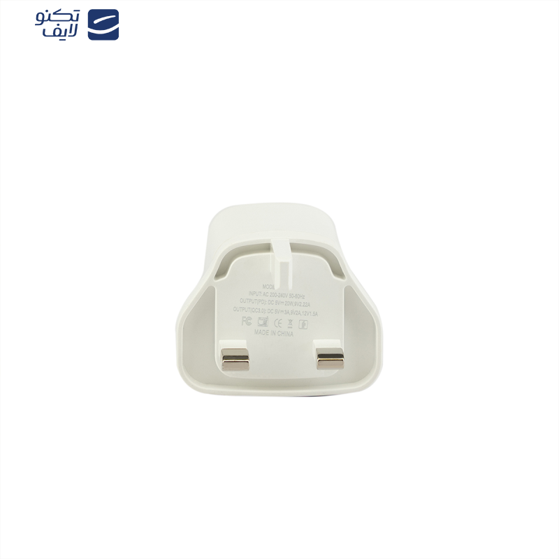 شارژر دیواری 45 وات جی بی کیو مدل HC-P5 به همراه کابل لایتنینگ شارژر دیواری 45 وات جی بی کیو مدل HC-P5 به همراه کابل لایتنینگ
