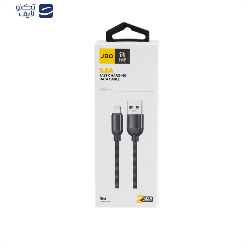 کابل تبدیل USB به لایتنینگ جی بی کیو مدل CA-610 طول 1.20 متر کابل تبدیل USB به لایتنینگ جی بی کیو مدل CA-610 طول 1.20 متر