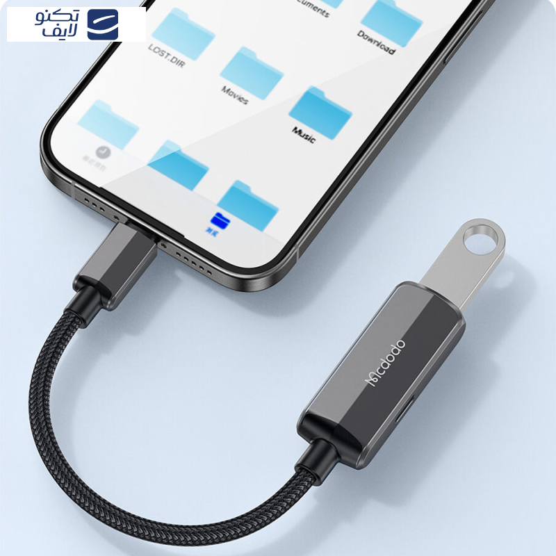 مبدل USB-C به OTG/USB-C مک دودو مدل CA-2830 مبدل USB-C به OTG/USB-C مک دودو مدل CA-2830