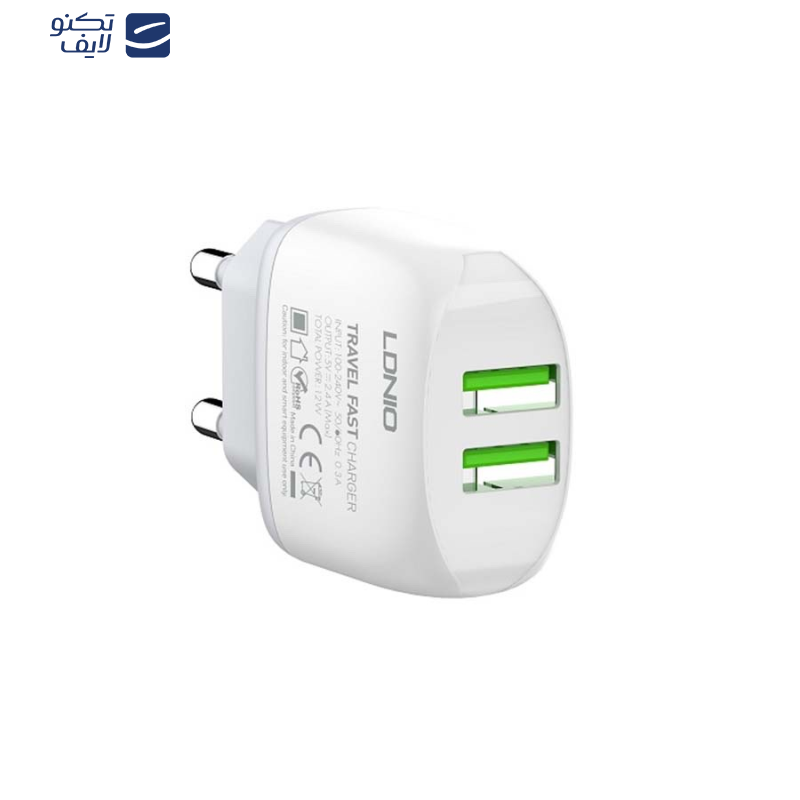 شارژر دیواری الدینیو مدل A2219 به همراه کابل تبدیل USB-C شارژر دیواری الدینیو مدل A2219 به همراه کابل تبدیل USB-C