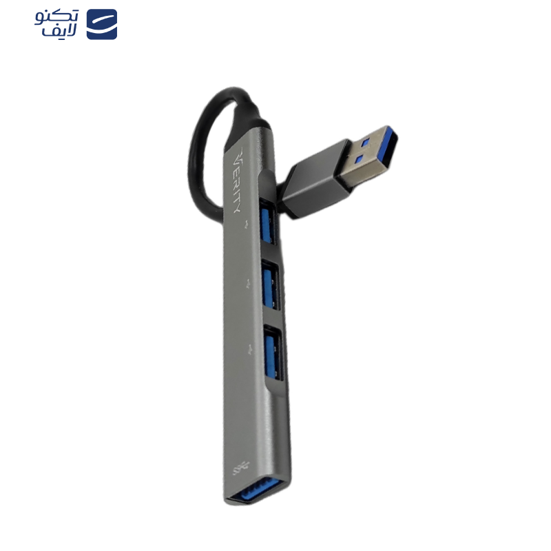هاب 4 پورت USB 3.0 وریتی مدل 409 هاب 4 پورت USB 3.0 وریتی مدل 409