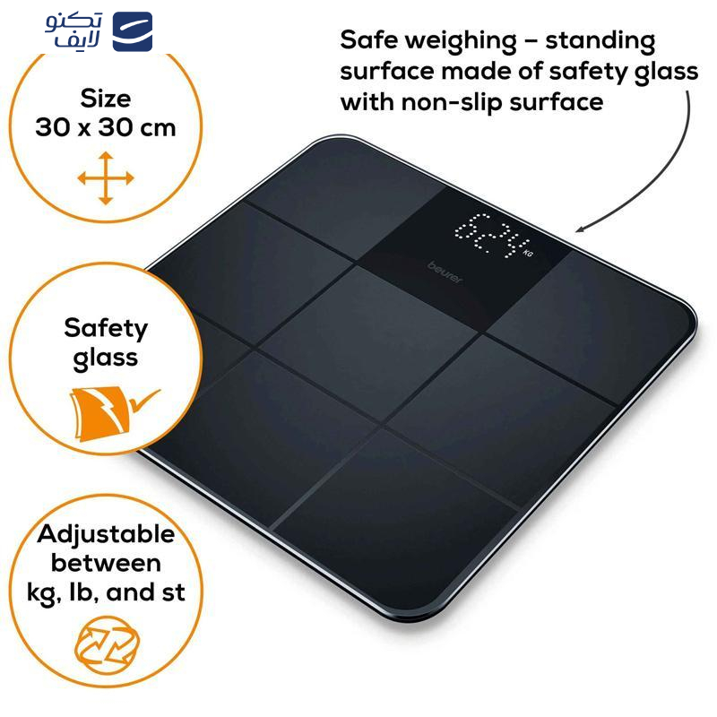 ترازو دیجیتال بیورر مدل GS 235 ترازو دیجیتال بیورر مدل GS 235