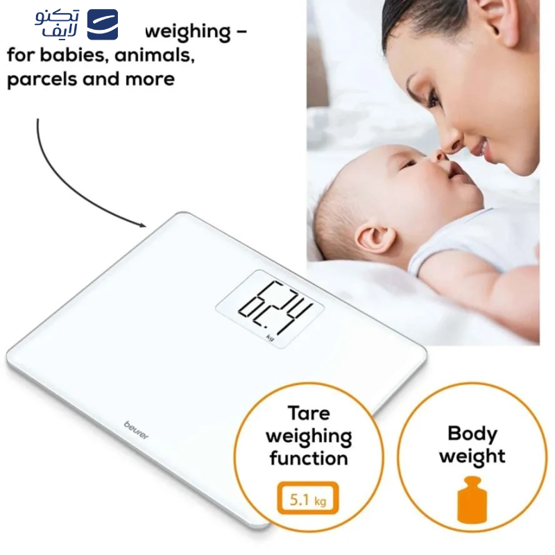 ترازو دیجیتال بیورر مدل GS340 XXL ترازو دیجیتال بیورر مدل GS340 XXL