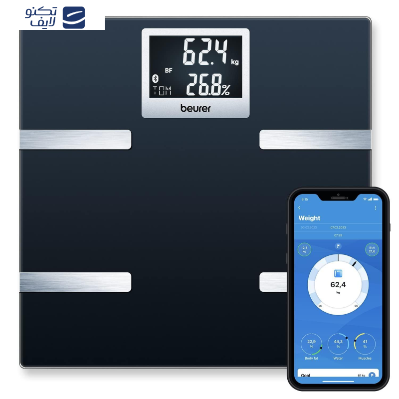 ترازو دیجیتال بیورر مدل BF700 ترازو دیجیتال بیورر مدل BF700