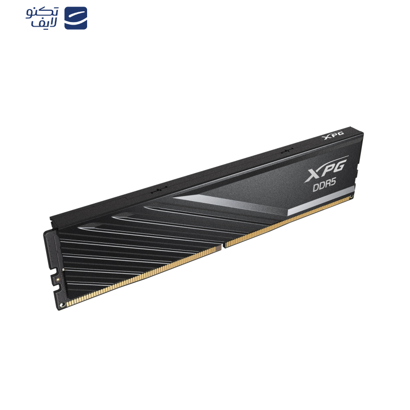 رم دسکتاپ DDR5 دو کاناله 5600مگاهرتز CL46 ایکس پی جی مدل LANCER BLADE BLACK ظرفیت 32 گیگابایت رم دسکتاپ DDR5 دو کاناله 5600مگاهرتز CL46 ایکس پی جی مدل LANCER BLADE BLACK ظرفیت 32 گیگابایت