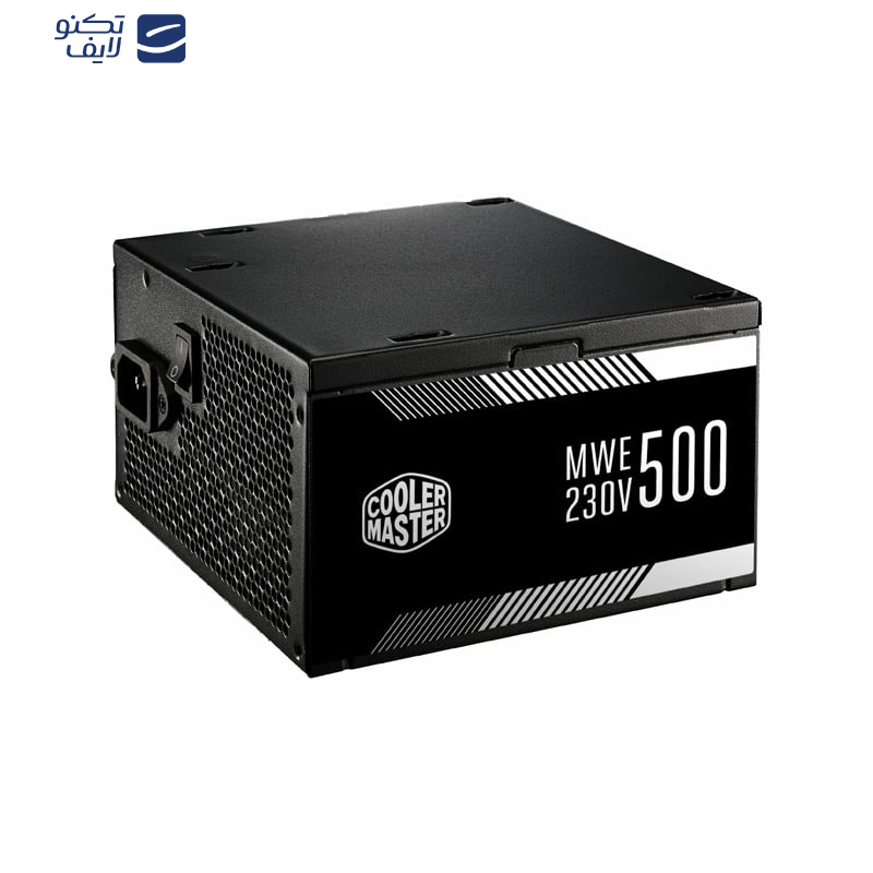 منبع تغذیه کامپیوتر کولر مستر مدل MWE 500 WHITE 230V - V2 منبع تغذیه کامپیوتر کولر مستر مدل MWE 500 WHITE 230V - V2