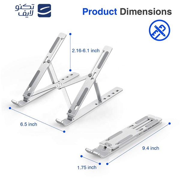 پایه نگهدارنده لپ تاپ مدل N3 پایه نگهدارنده لپ تاپ مدل N3