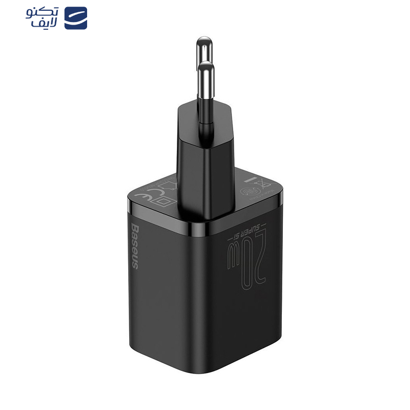 شارژر دیواری 20 وات باسئوس مدل Si 1C 20W CCSUP-B01 شارژر دیواری 20 وات باسئوس مدل Si 1C 20W CCSUP-B01