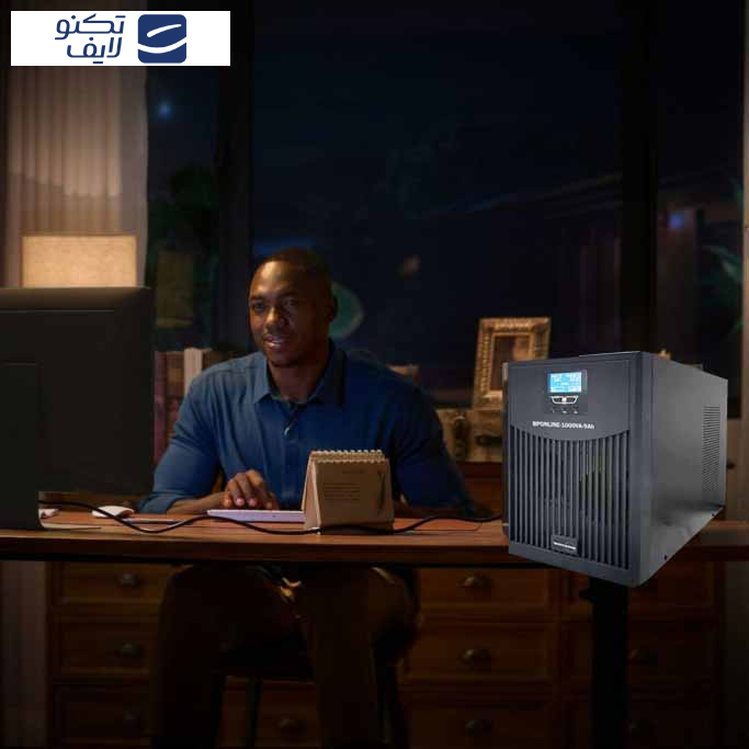 یو پی اس بستن پاور مدل BPONLINE-1000VA-7.5Ah ظرفیت 1000VA به همراه باتری داخلی یو پی اس بستن پاور مدل BPONLINE-1000VA-7.5Ah ظرفیت 1000VA به همراه باتری داخلی
