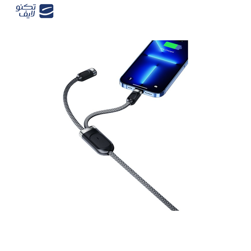 کابل USB-C پرودو مدل USB-C PD INPUT طول 1.2 متر کابل USB-C پرودو مدل USB-C PD INPUT طول 1.2 متر