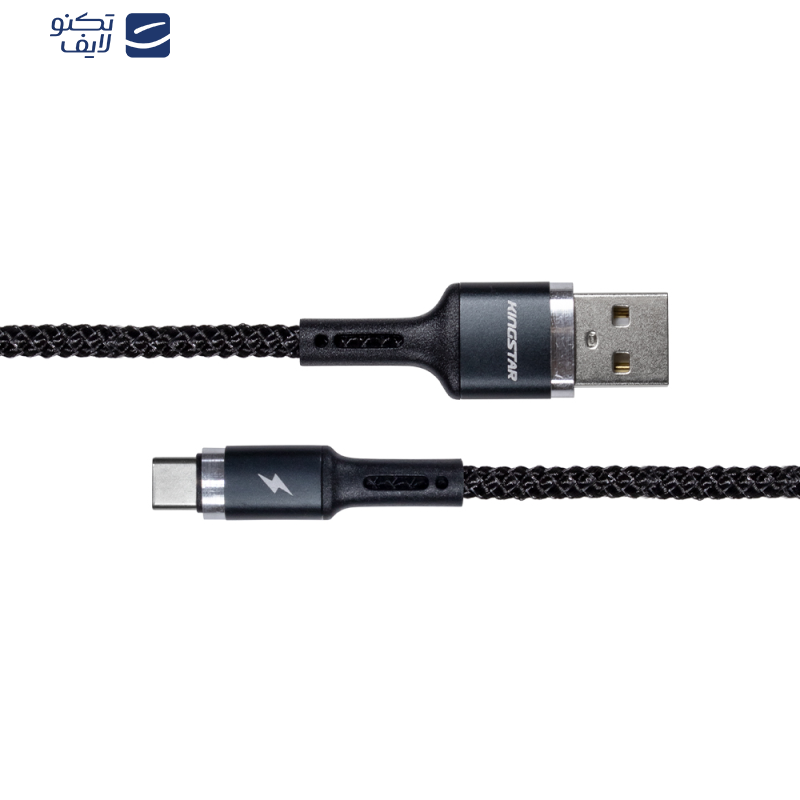 کابل تبدیل USB به USB-C کینگ استار مدل K325C طول 1 متر کابل تبدیل USB به USB-C کینگ استار مدل K325C طول 1 متر
