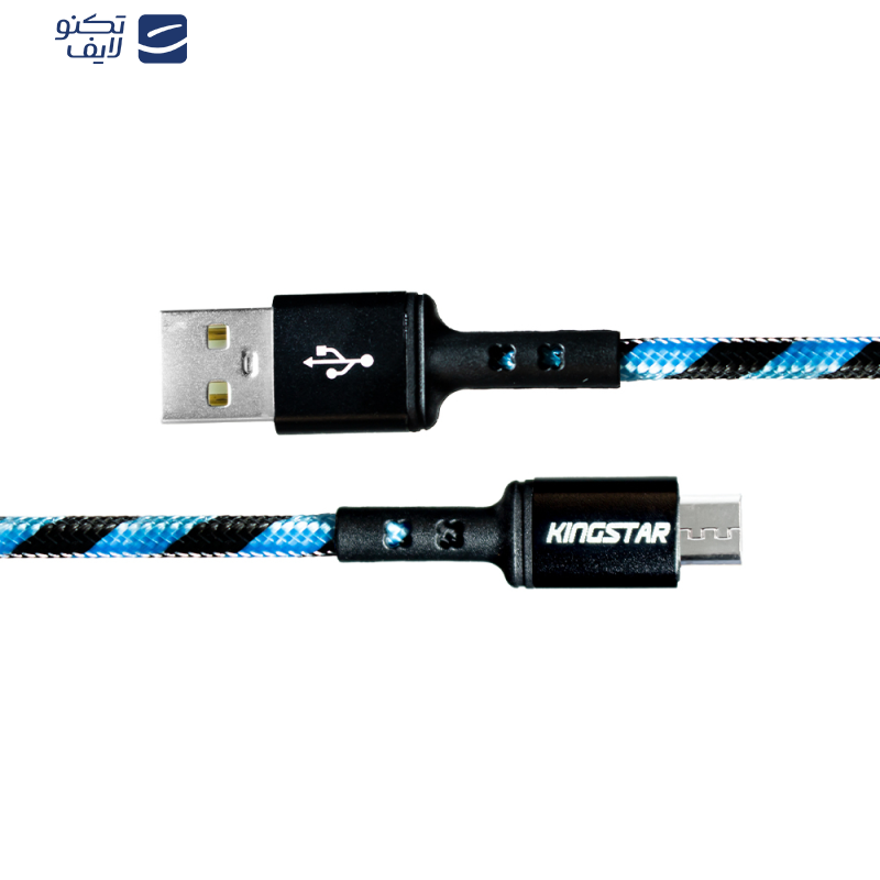 کابل تبدیل USB به microUSB کینگ استار مدل K120A طول 1.1 متر