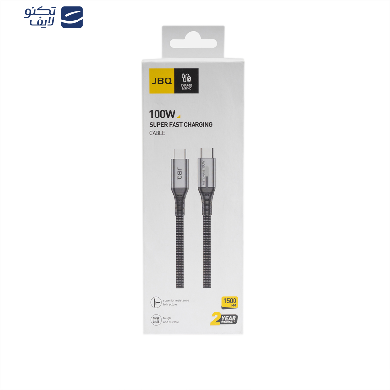 کابل تبدیل USB-C به لایتنینگ جی بی کیو مدل CA-1130 طول 2 متر