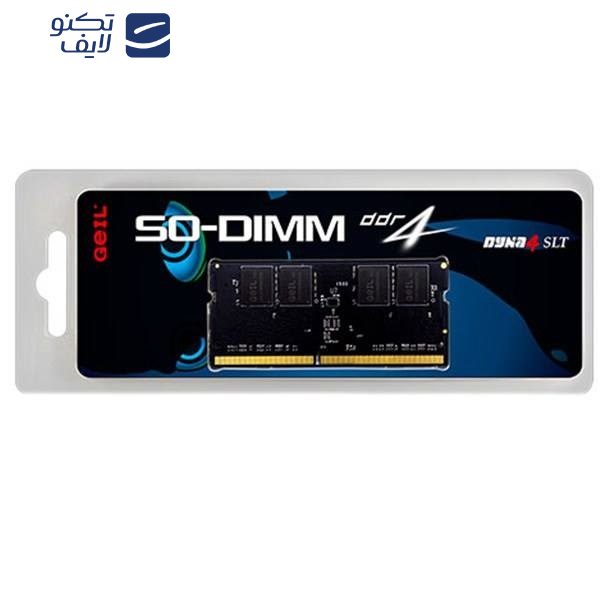 رم لپ تاپ DDR4 تک کاناله 2400 مگاهرتز CL17 گیل مدل Dyna4 ظرفیت 4 گیگابایت رم لپ تاپ DDR4 تک کاناله 2400 مگاهرتز CL17 گیل مدل Dyna4 ظرفیت 4 گیگابایت