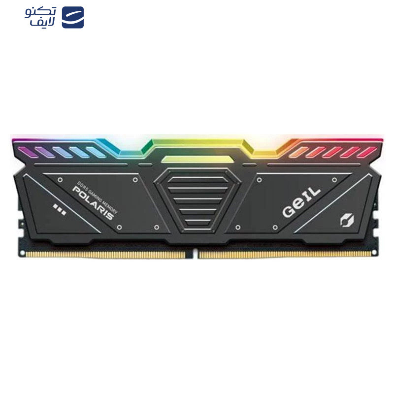 رم دسکتاپ DDR5 دوکاناله 6000 مگاهرتز CL38 گیل مدل POLARIS RGB ظرفیت 32 گیگابایت رم دسکتاپ DDR5 دوکاناله 6000 مگاهرتز CL38 گیل مدل POLARIS RGB ظرفیت 32 گیگابایت