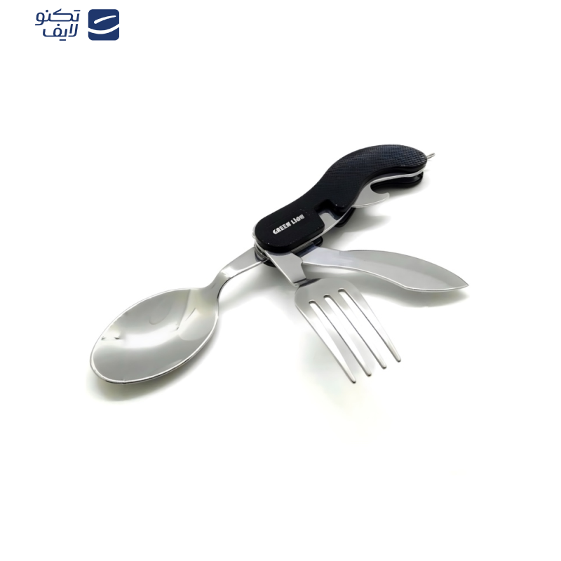 مجموعه قاشق و چنگال سفری گرین لاین مدل Cutlery Set