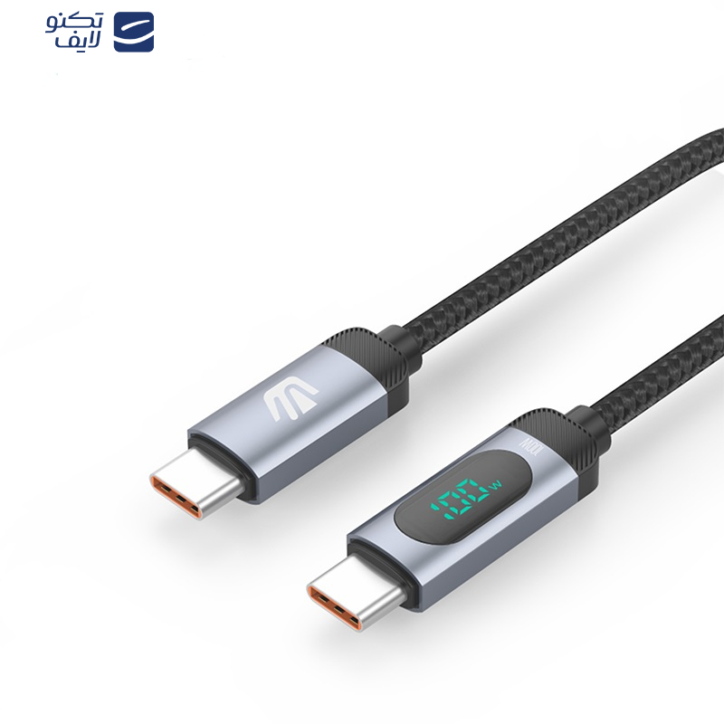 کابل تبدیل USB به USB-C سیکنای مدل SX-17 طول 1متر کابل تبدیل USB به USB-C سیکنای مدل SX-17 طول 1متر