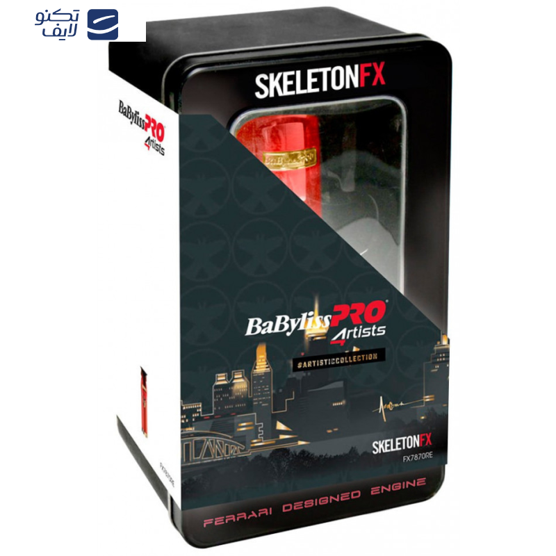 ماشین اصلاح سر و صورت بابیلیس پرو مدل FX7870RE SKELETION ماشین اصلاح سر و صورت بابیلیس پرو مدل FX7870RE SKELETION