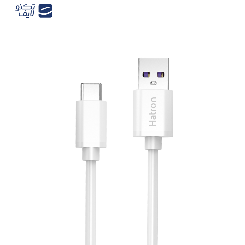 کابل تبدیل USB به USB-C هترون مدل HC301H طول 1 متر کابل تبدیل USB به USB-C هترون مدل HC301H طول 1 متر