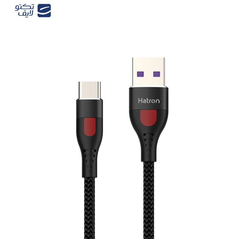 کابل USB به USB-C هترون مدل HC303HB طول 1 متر کابل USB به USB-C هترون مدل HC303HB طول 1 متر