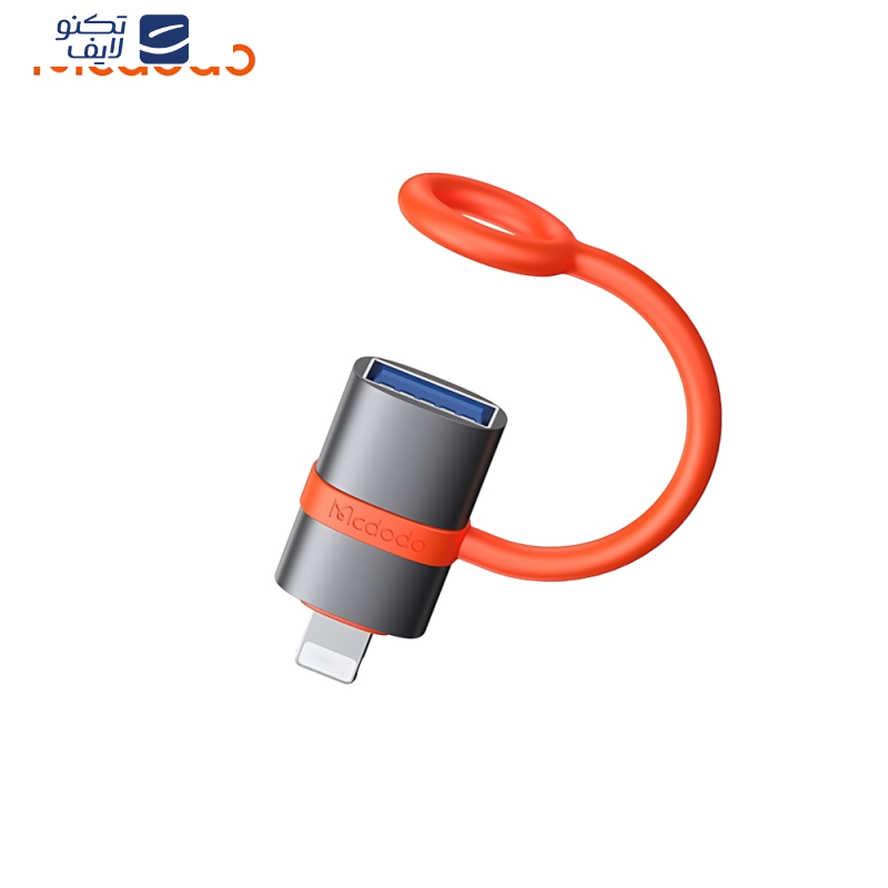 مبدل USB-A به لایتنینگ مک دودو مدل OT-2600 Silicone hook
