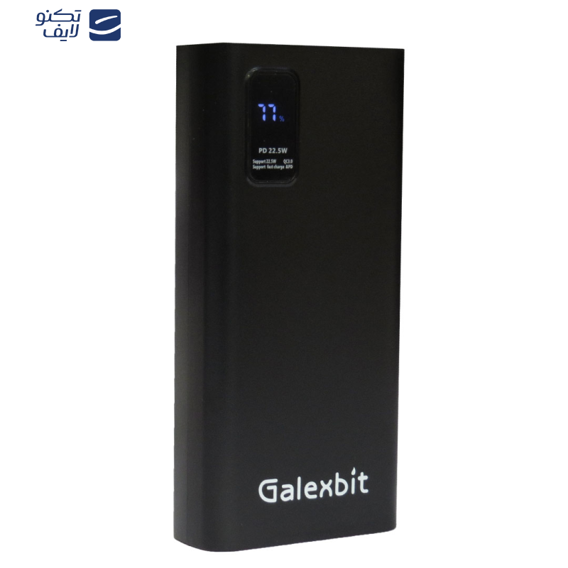پاوربانک گلکسبیت مدل GP25 PD ظرفیت 20000 میلی آمپر ساعت