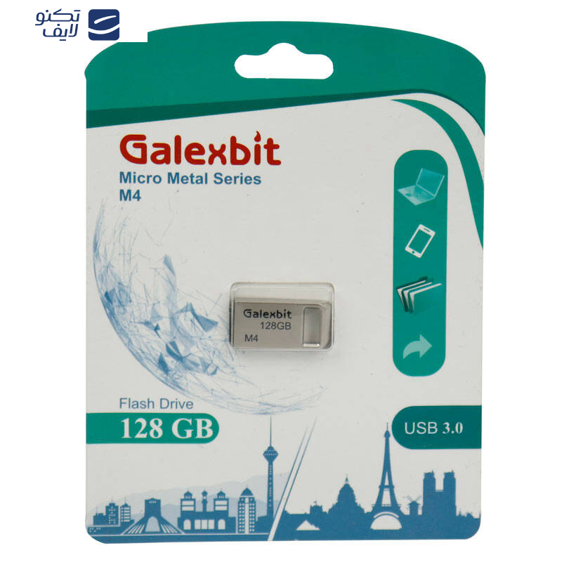 فلش مموری گلکسبیت مدل Micro Metal Series M4 ظرفیت 128 گیگابایت