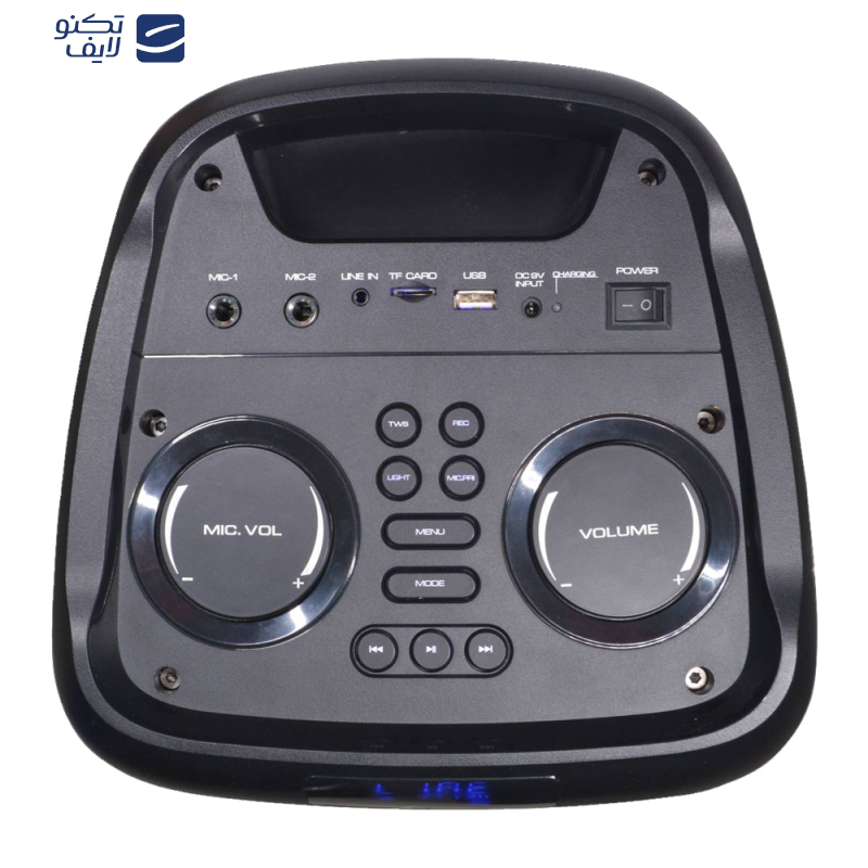 اسپیکر بلوتوثی قابل حمل گرند مدل GR-8822 اسپیکر بلوتوثی قابل حمل گرند مدل GR-8822