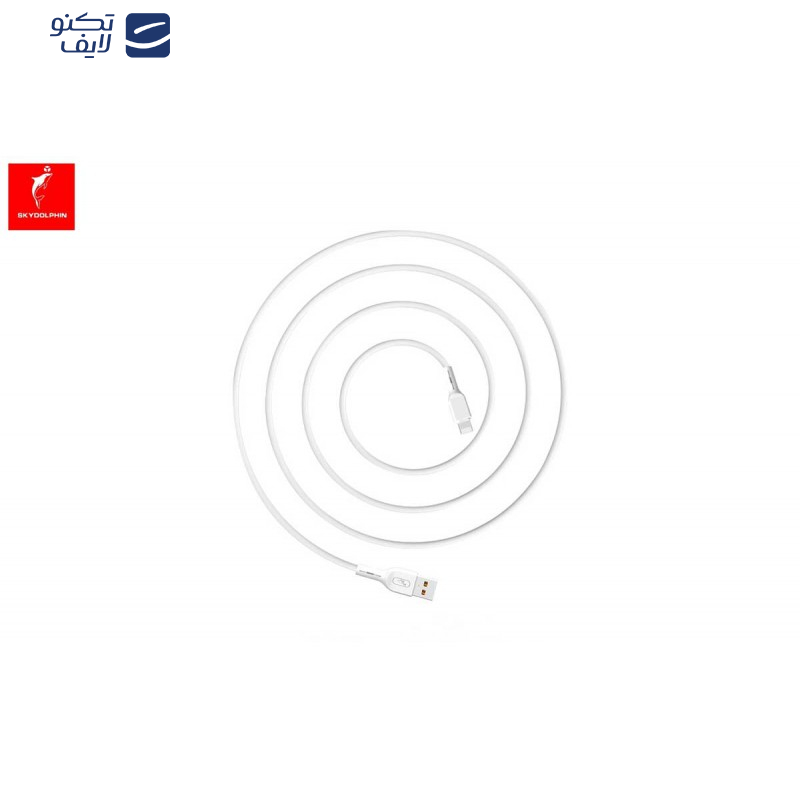 کابل تبدیل USB به USB-C اسکای دلفین مدل S61T طول 1 متر کابل تبدیل USB به USB-C اسکای دلفین مدل S61T طول 1 متر
