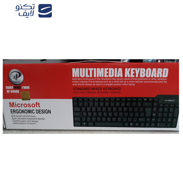 کیبورد ایکس پی-پروداکت مدل XP-8000B کیبورد ایکس پی-پروداکت مدل XP-8000B