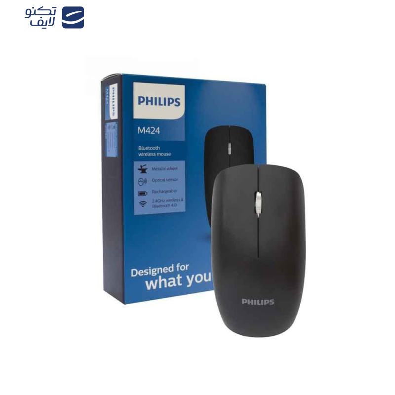 ماوس بی سیم فیلیپس مدل SPK7604 ماوس بی سیم فیلیپس مدل SPK7604
