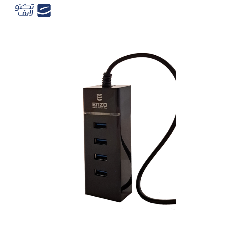 هاب 4 پورت USB 2.0 و USB 3.0 انزو مدل UH-42