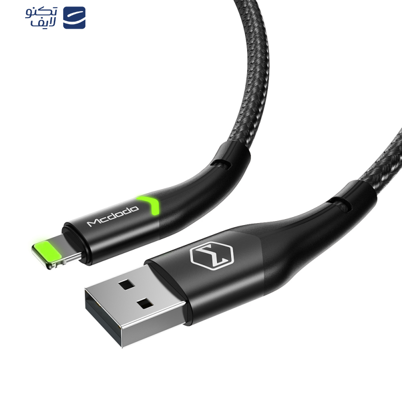 کابل تبدیل USB به لایتنینگ مک دودو مدل CA-7843 طول 1.8 متر کابل تبدیل USB به لایتنینگ مک دودو مدل CA-7843 طول 1.8 متر