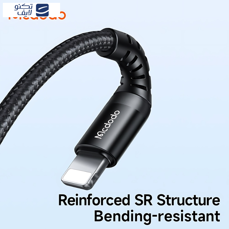 کابل تبدیل USB-C به لایتنینگ مک دودو مدل CA-563 طول 0.2 متر