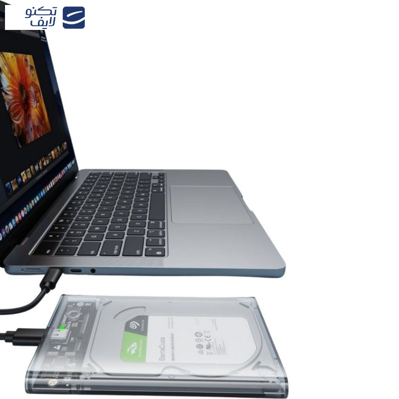 قاب هارد دیسک اکسترنال 2.5 اینچ جِیی مدل XRAY-9201 قاب هارد دیسک اکسترنال 2.5 اینچ جِیی مدل XRAY-9201