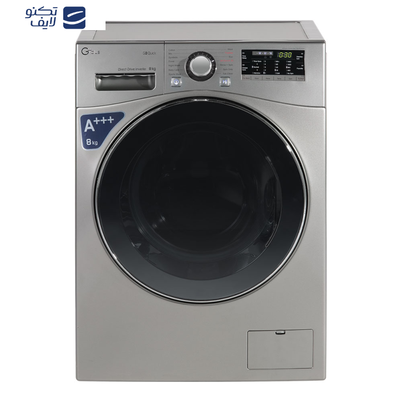 ماشین لباسشویی جی پلاس مدل GWM-L8645T ظرفیت 8 کیلوگرم
