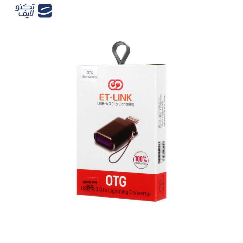 مبدل لایتنینگ به OTG ایتی لینک مدل USB3-Lightening مبدل لایتنینگ به OTG ایتی لینک مدل USB3-Lightening