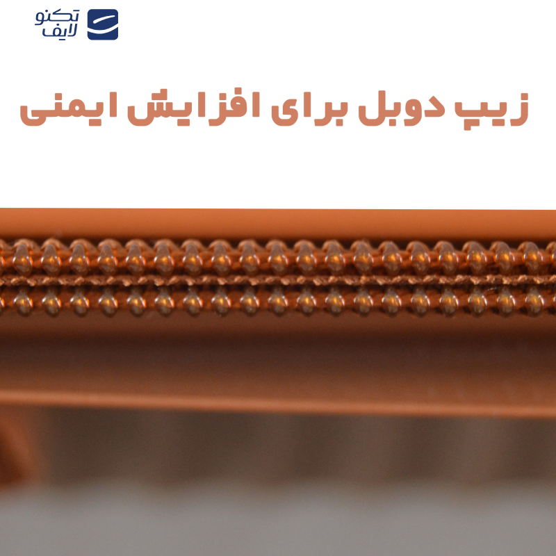 چمدان تیتانپلورا مدل FSH_1 سایز بزرگ ارتفاع 74 سانتی متر