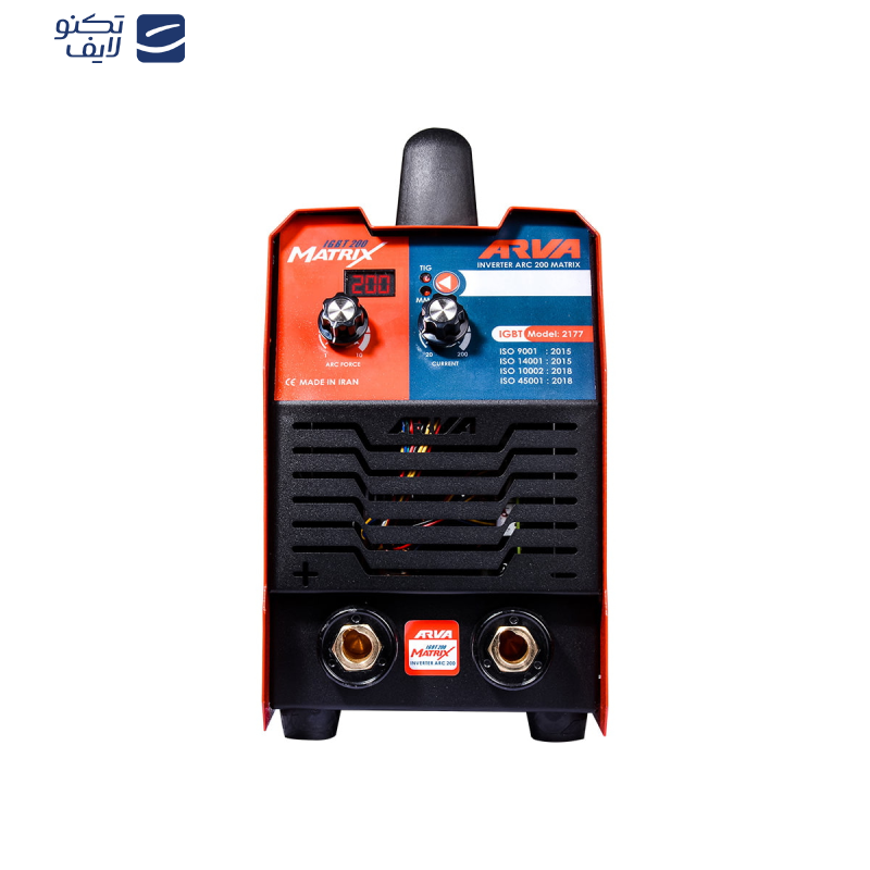 دستگاه جوشکاری اینورتر 200 آمپر آروا مدل 2177