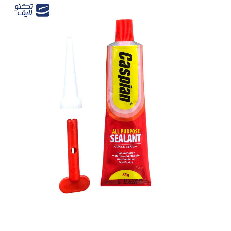 چسب سیلیکون آکواریوم کاسپین مدل تیوپی وزن 85 گرم چسب سیلیکون آکواریوم کاسپین مدل تیوپی وزن 85 گرم