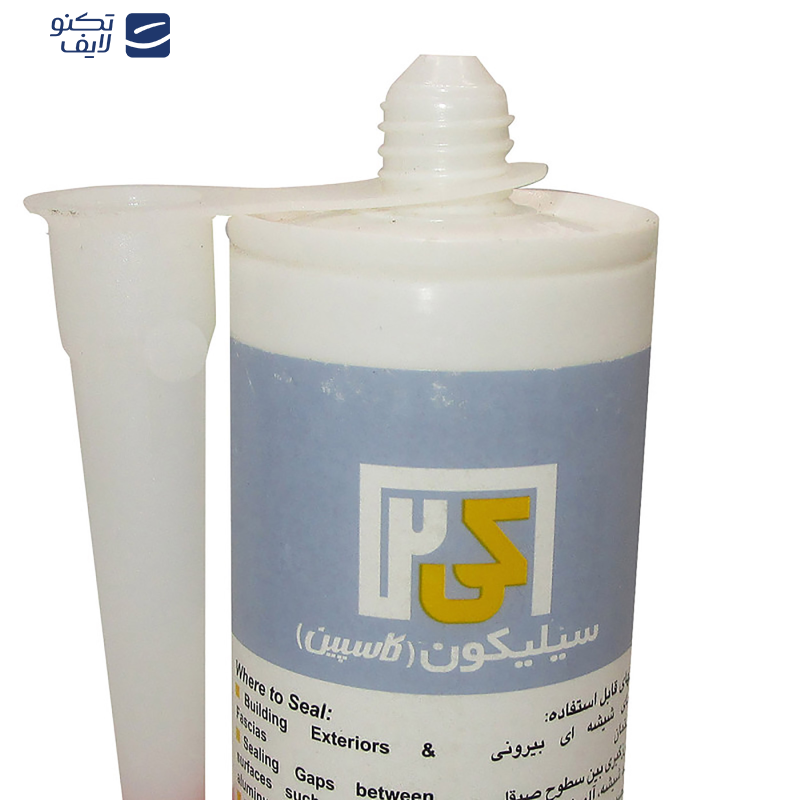 چسب سیلیکون کاسپین مدل K2 حجم 300 میلی لیتر مجموعه 3 عددی چسب سیلیکون کاسپین مدل K2 حجم 300 میلی لیتر مجموعه 3 عددی