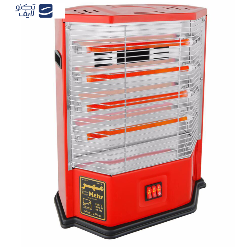 بخاری برقی گرما گستر مهر مدل Toyoset With Fan بخاری برقی گرما گستر مهر مدل Toyoset With Fan