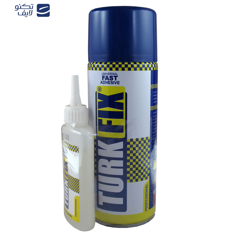 اسپری چسب 123 ترک فیکس مدل TU400 حجم 400 میلی لیتر